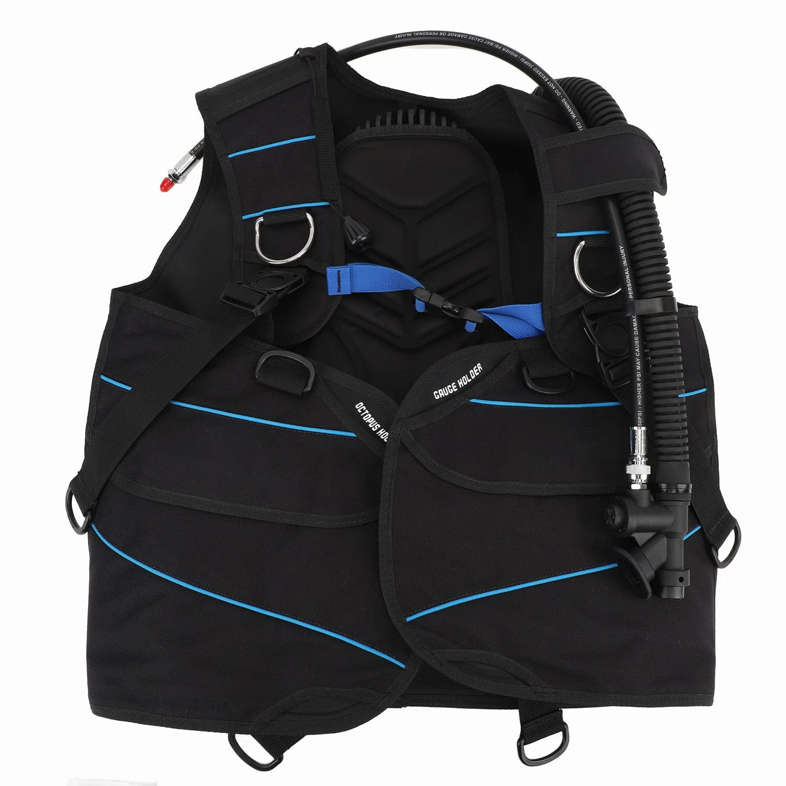 VGEBY GAV per Immersioni Subacquee, Giubbotto Sub Regolabile BCD Dispositivo Compensatore di Galleggiamento per Immersioni