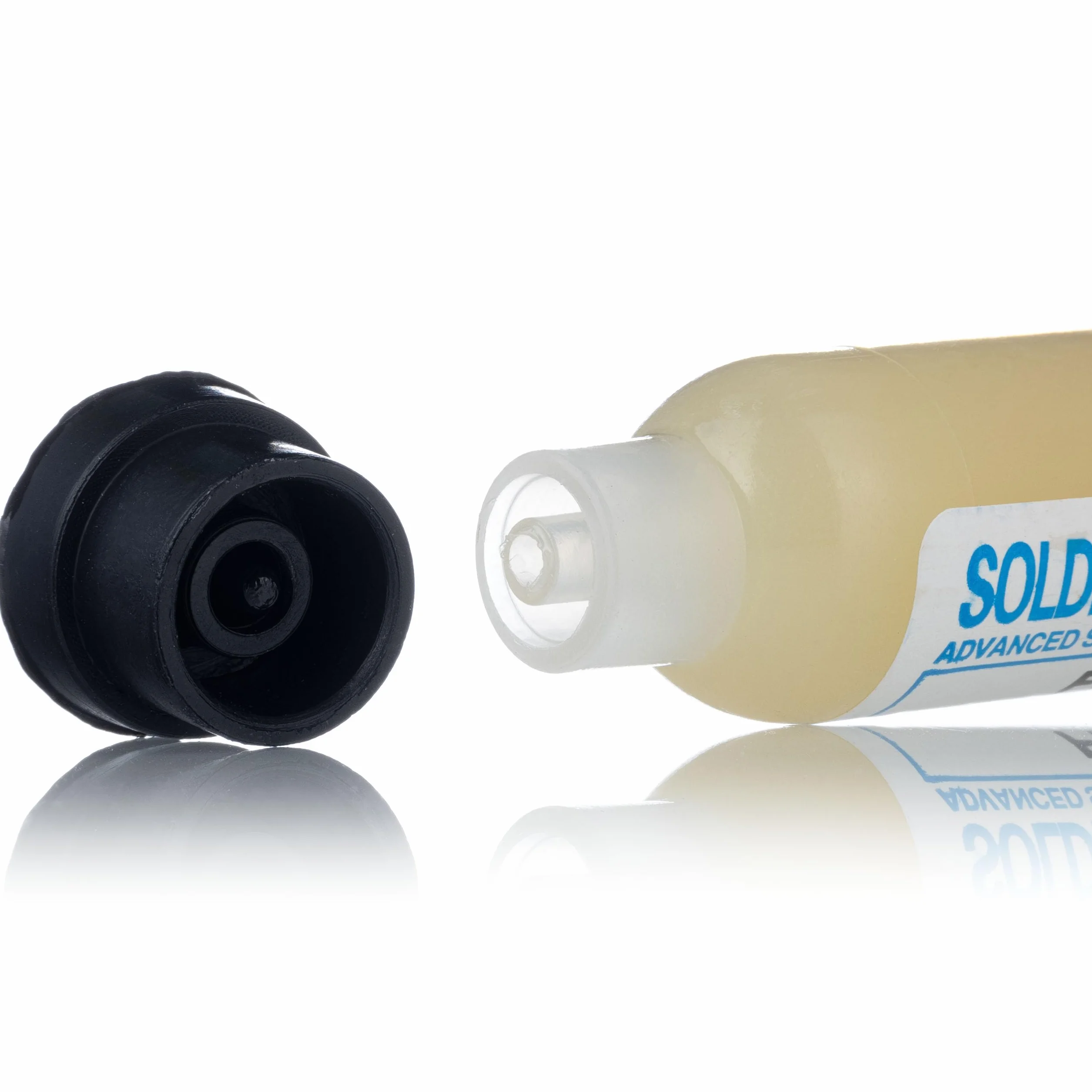 Set Flux RMA-223 con Stantuffo e Ago – Pasta Saldante No Clean 10cc | Ø Ago 1,025 mm | Elettronica di Precisione | Accessorio per Saldatura Professionale