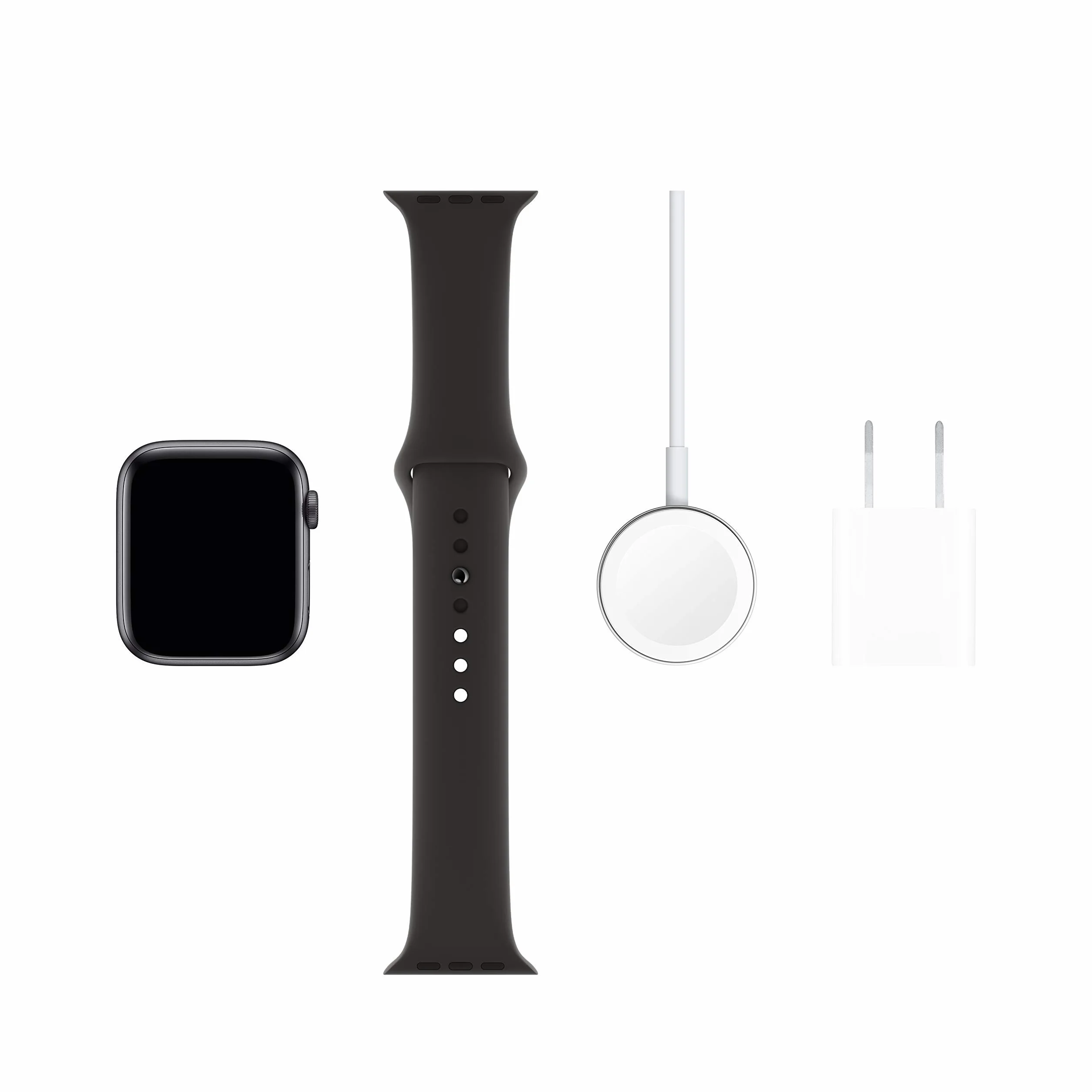 Apple Watch Series 5 40mm (GPS) - Cassa In Alluminio Color Grigio Siderale Con Nero Cinturino Sport (Ricondizionato)