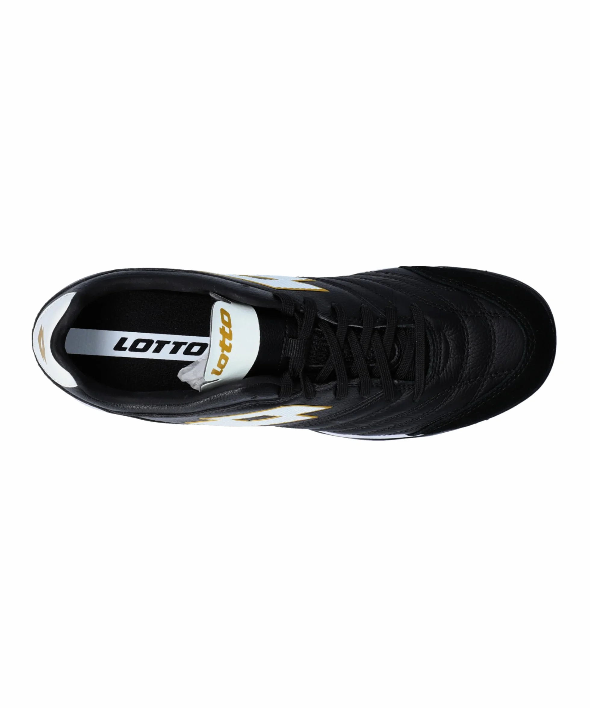 Lotto Scarpe Stadio 300 II TF Nero/Bianco/Oro
