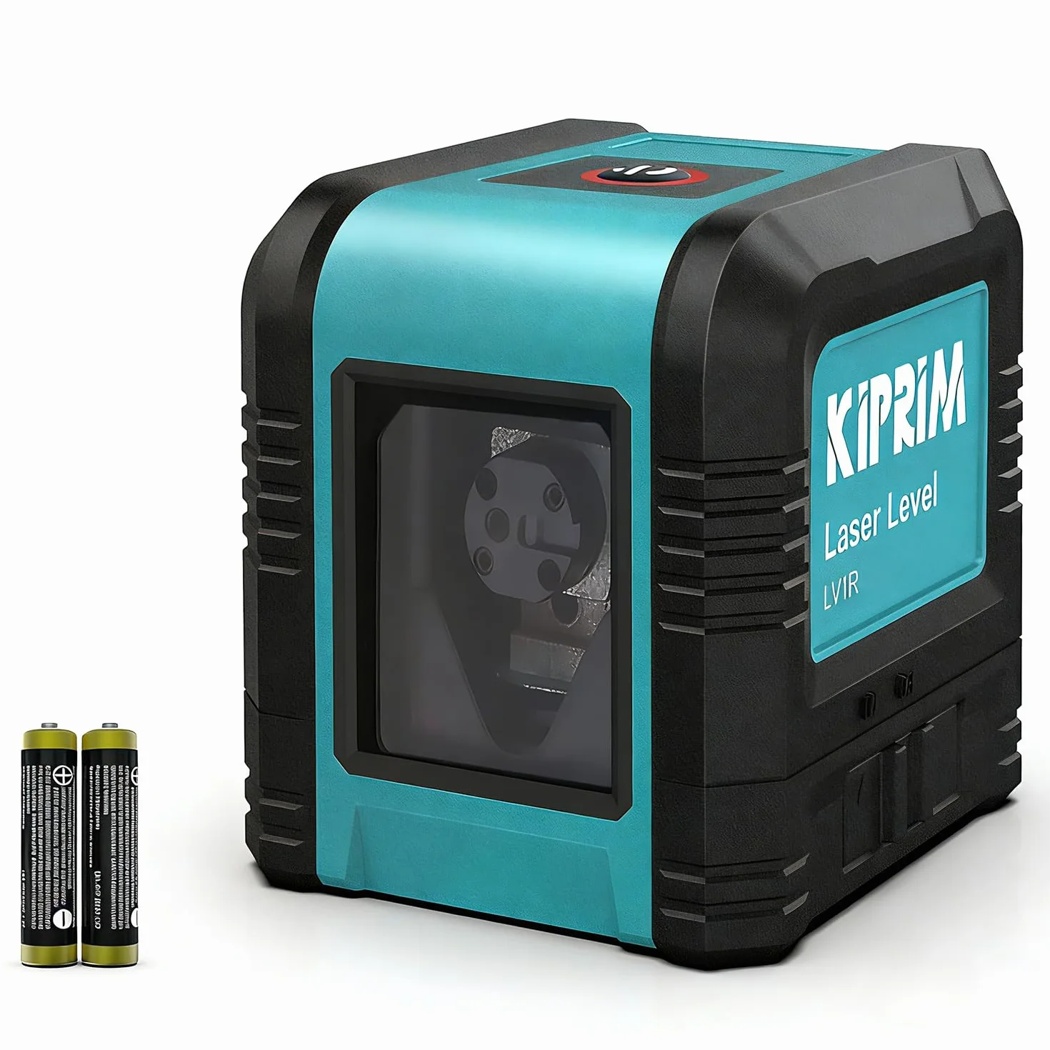 Kiprim LV1R Cross Livella Laser Modulo Doppia Linea Verticale/Orizzontale Laser, IP54 Antipolvere, Impermeabile, Anti-Goccia da 1 m, ±4° Livellamento Automatico