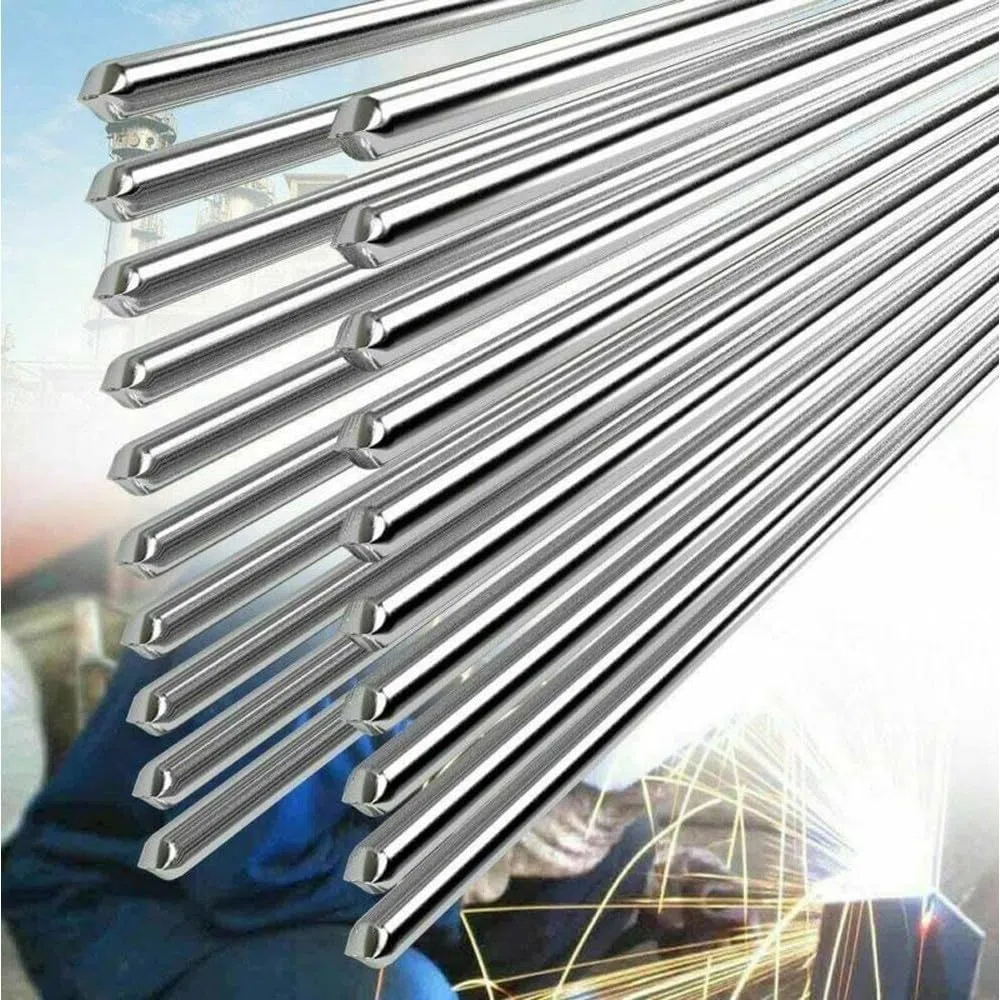 Durafix - 1020 aste per saldatura in alluminio, ad alta conducibilità elettrica, resistenti (1,6 mm x 330 mm, 20 pezzi)