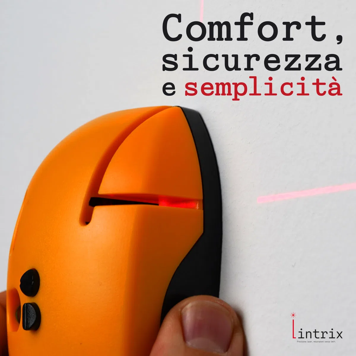 Metro Livella Laser Professionale con Doppia Bolla, Livella Multifunzione per Quadri, Mensole e Decorazioni, Livella a Bolla con Laser di Precisione per Casa, Ufficio e Fai da Te