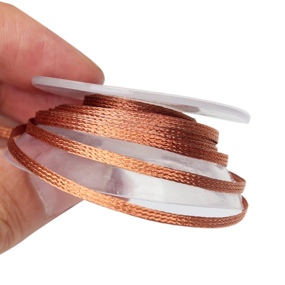Treccia di stoppino per saldatura, lunghezza 3 m, dissaldante, strumento di rimozione della treccia, 1 pezzo No-Clean saldatura Wick Wire Roll e smontare componenti elettrici
