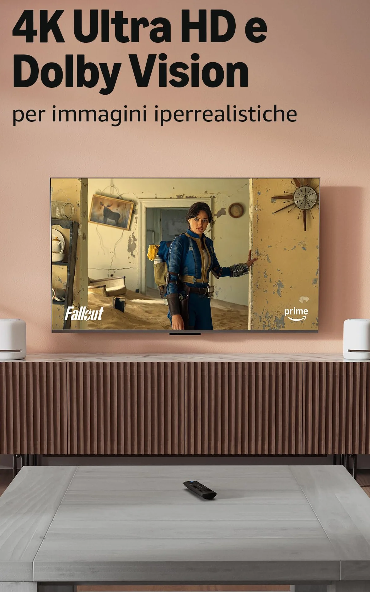 Fire TV Stick 4K Plus di Amazon, dispositivo per lo streaming con supporto per Wi-Fi 6, Dolby Vision/Atmos e HDR10+, trova serie TV più velocemente con Alexa+