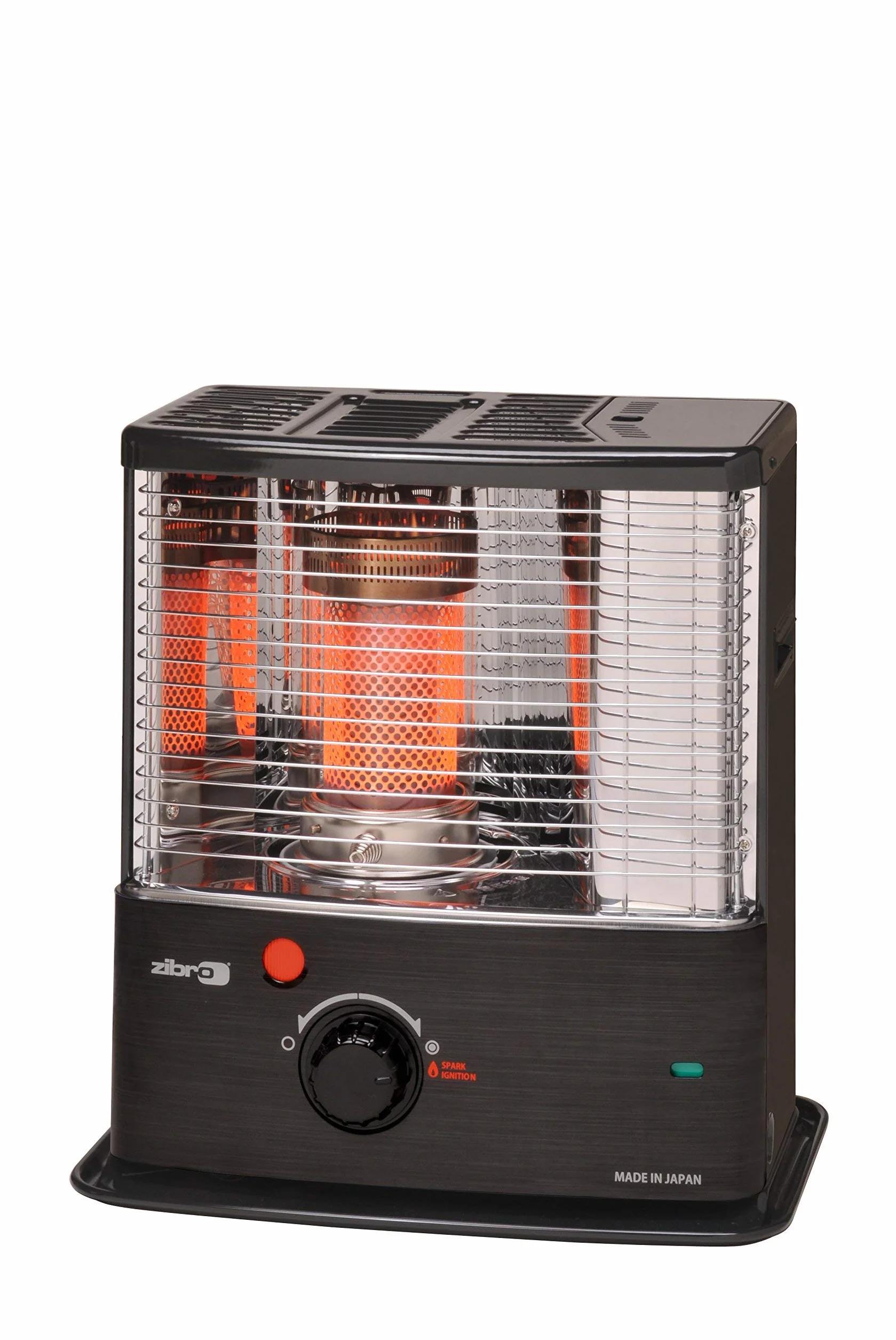 Zibro RS 30 -Stufa a Combustibile Meccanica, 3000W, Nero, da 24m2 - 44m2, rifornimento possibile anche con le nuove ricariche Toyotube, Classe di efficienza Energetica A (Ricondizionato)