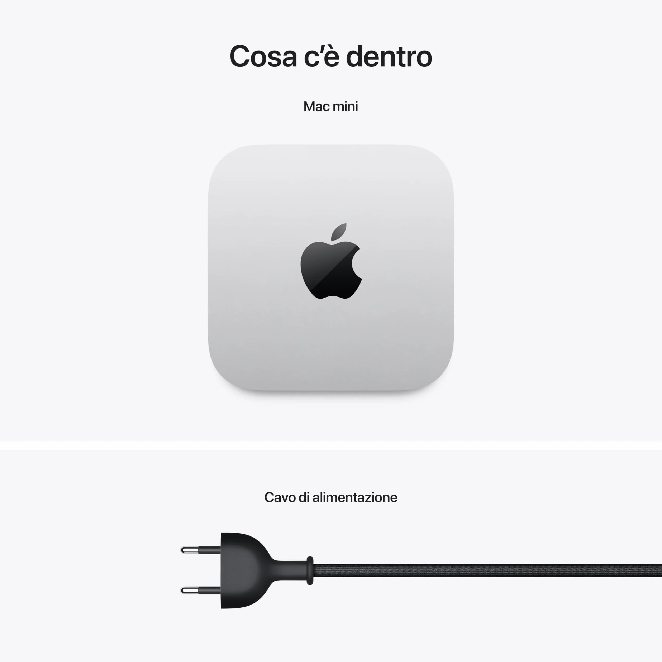 Apple Mac mini Computer desktop con chip M4, CPU 10-core e GPU 10-core): 16 GB di memoria unificata, 512 GB di archiviazione SSD, Gigabit Ethernet. Compatibile con iPhone/iPad