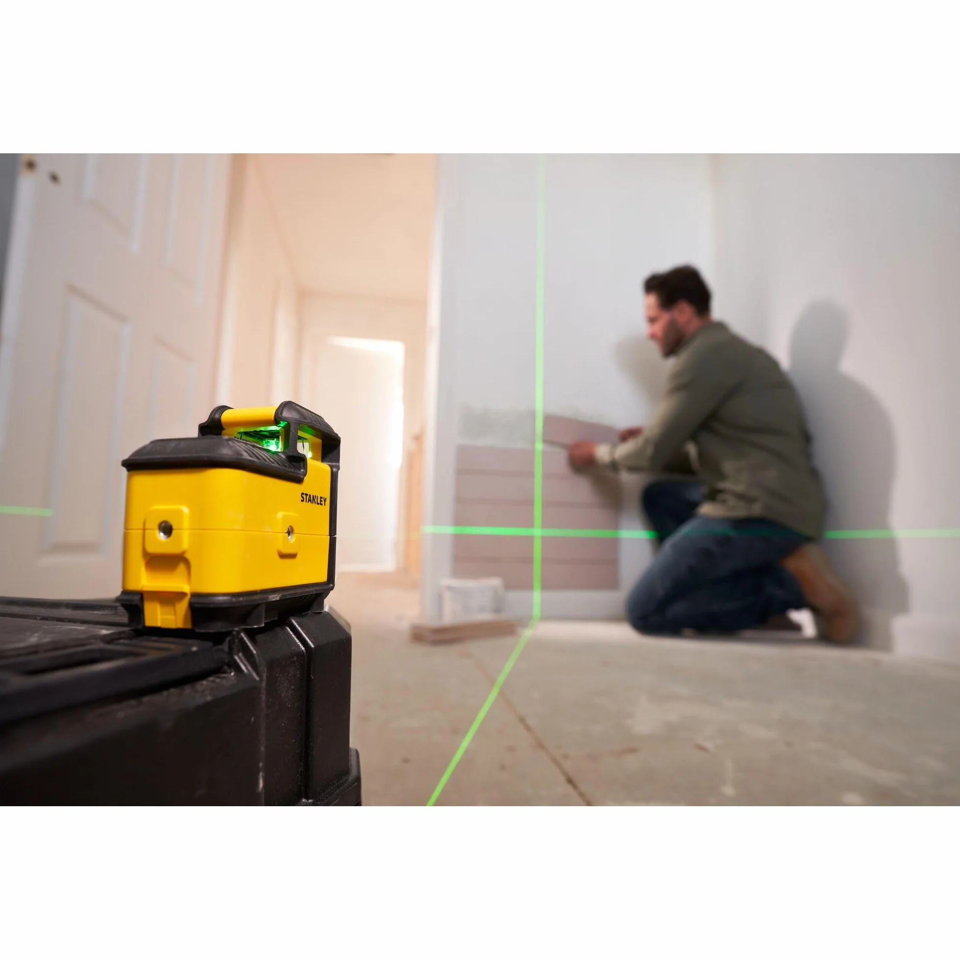STANLEY STHT77594-1 Livella Laser CROSS360 Raggio Verde