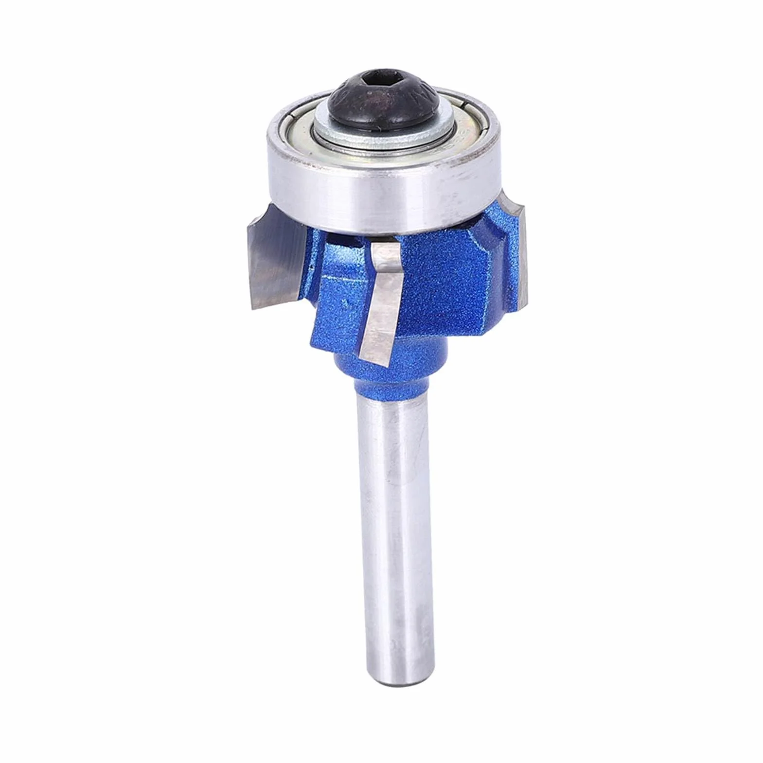 Fresa per bordi tondi a 4 denti, 8 mm/0,3 pollici, per macchine per incisione con trimmer elettrico(8XR2), Punte per serramenti e infissi