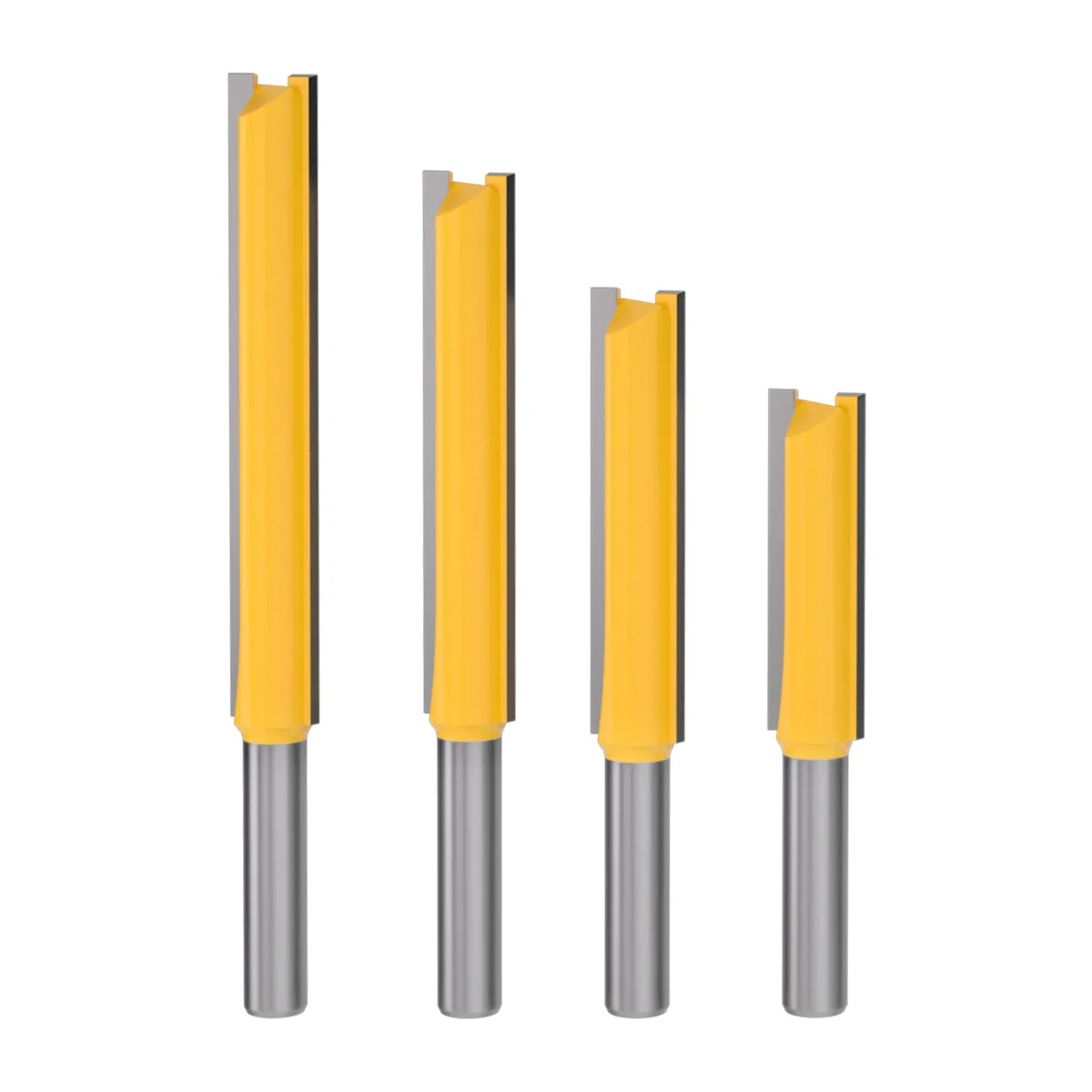 APIELE 4 frese dritte, frese dritte, fusto da 8 mm, fresa per legno, fresa per fresa per legno