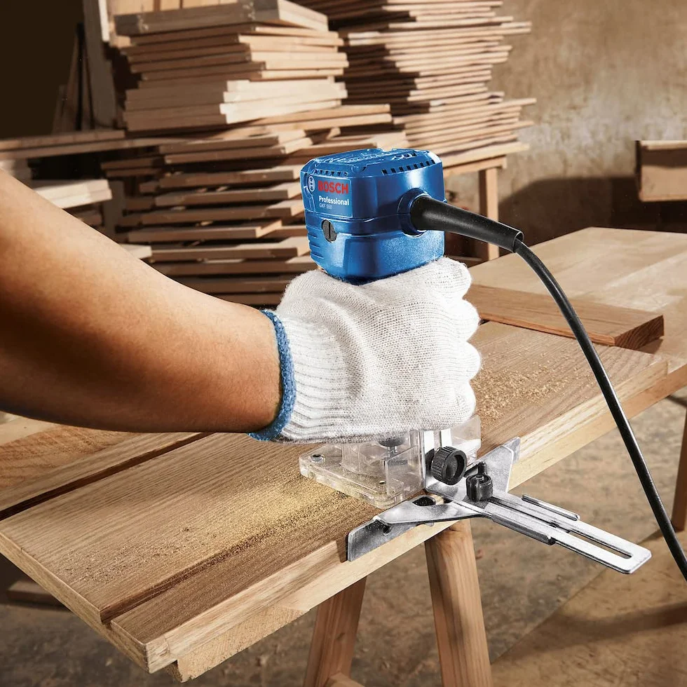 Bosch 6x Set di punte per fresa PRO diritte, 6 pz (per Legno tenero, Legno duro, Ø 6, 8, 10, 12, 16, 20 mm, Professional Accessorio Fresatrice portatile, Rifilatore)