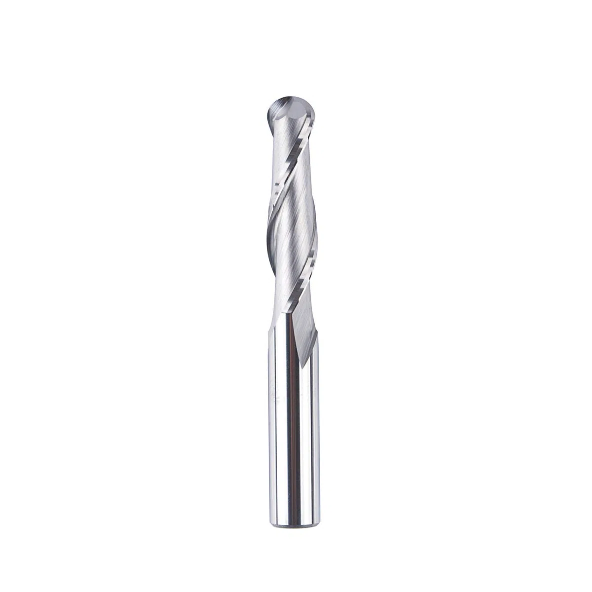SpeTool Fresa con punta a sfera 6mm Diametro di taglio 6mm Gambo 24mm Lunghezza di taglio Doppio flauto Fresa in metallo duro integrale per incisione su intaglio per la lavorazione del legno fai da te