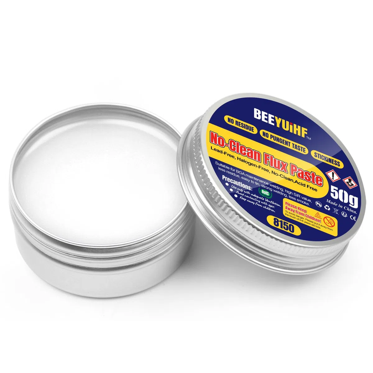 Paste per saldatura,Flussanti e paste per saldatura,senza piombo flussante saldatura,elevata purezza colofonia flussanti,per la saldatura (1.76oz/50g)