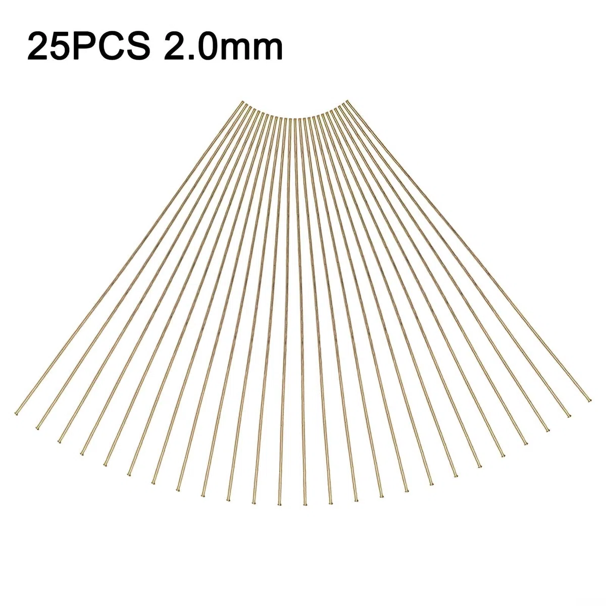 25 aste per brasatura da 250 mm con caratteristiche di flusso ottimali per saldatura ossiacetilene su leghe di rame (2,0 mm)