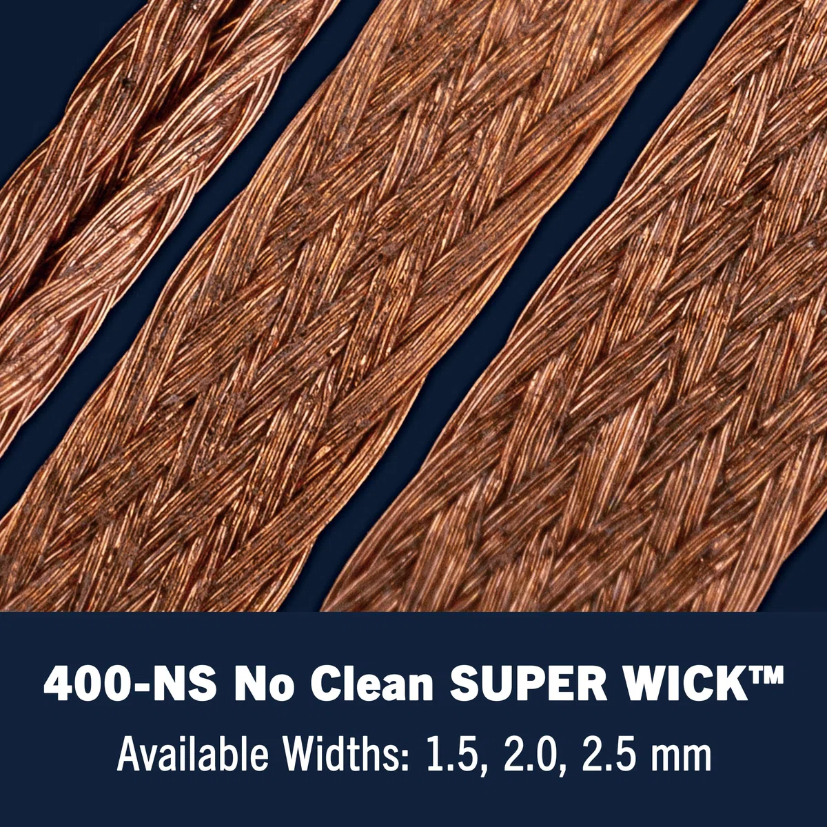 MG Chemicals 425-NS Treccia dissaldante n. 3 super stoppino non pulita, larghezza 0,075 pollici x lunghezza 5 ', verde