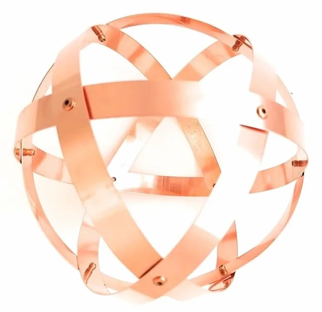 Genesa Crystal in rame purissimo da 16 cm (cm 16)