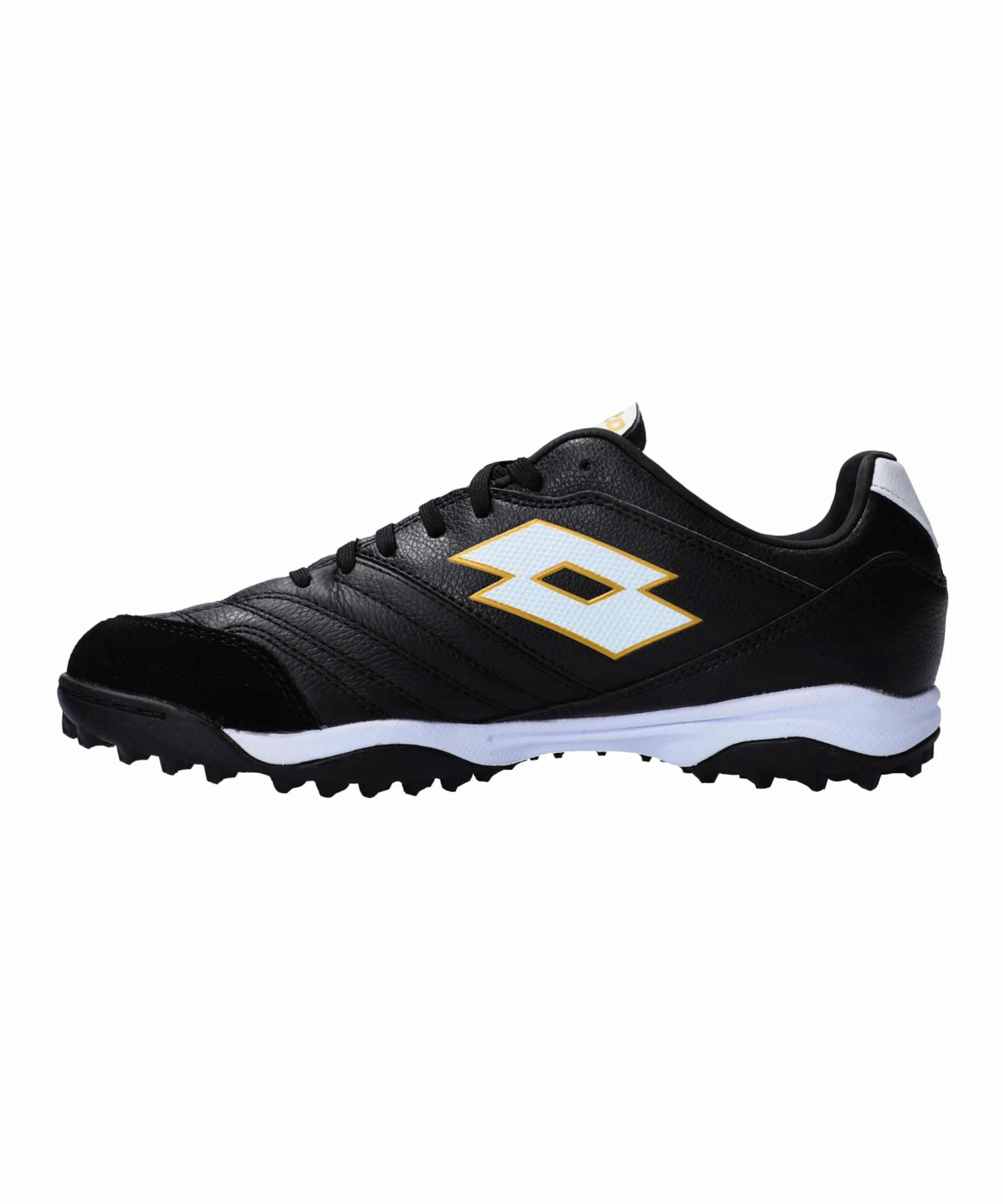 Lotto Scarpe Stadio 300 II TF Nero/Bianco/Oro