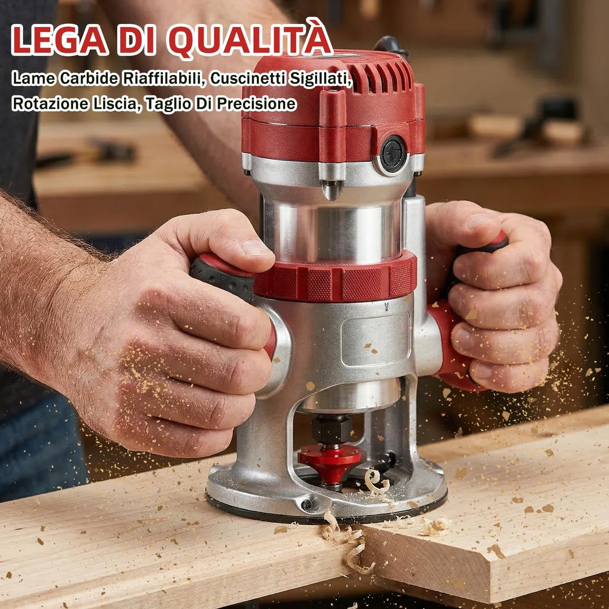 Taglierina per fresatura per legno