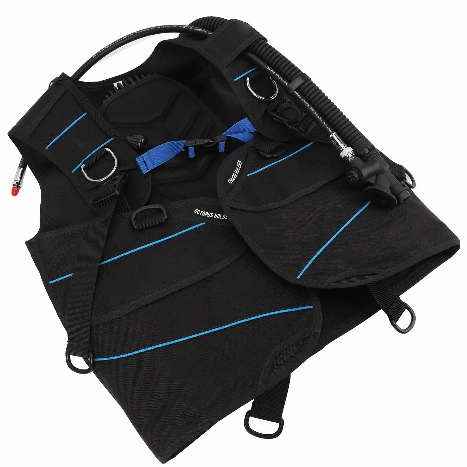 VGEBY GAV per Immersioni Subacquee, Giubbotto Sub Regolabile BCD Dispositivo Compensatore di Galleggiamento per Immersioni