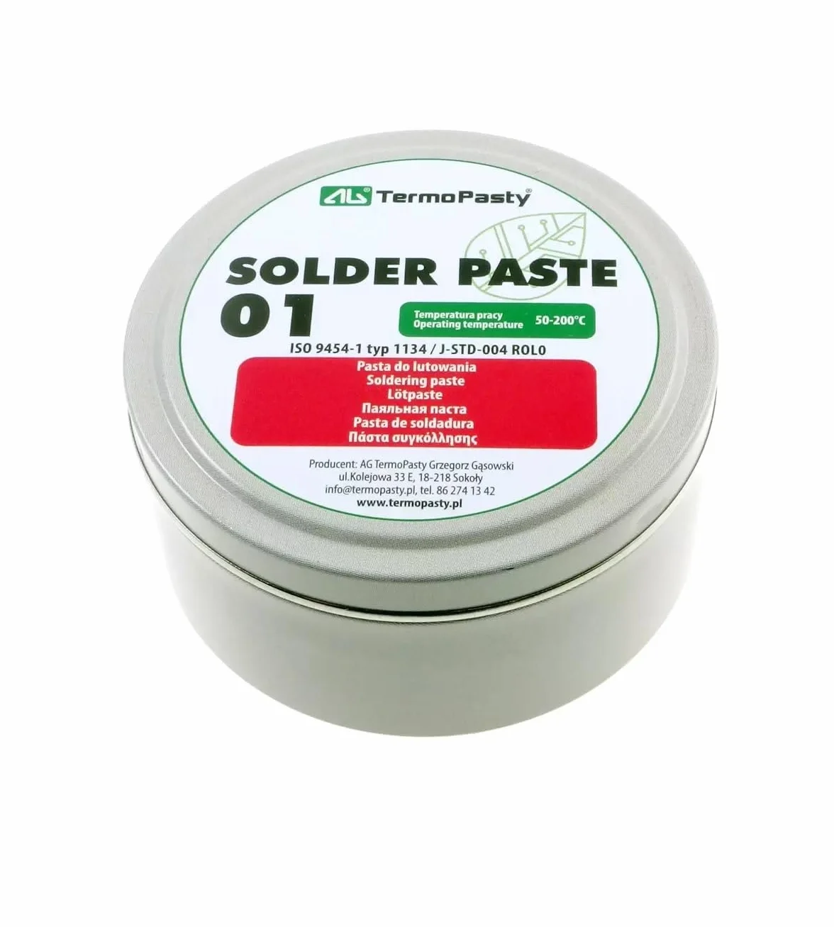 Pasta saldante Flux saldatura pasta nello stagno 100 g per l' elettronica, SMD, ecc.