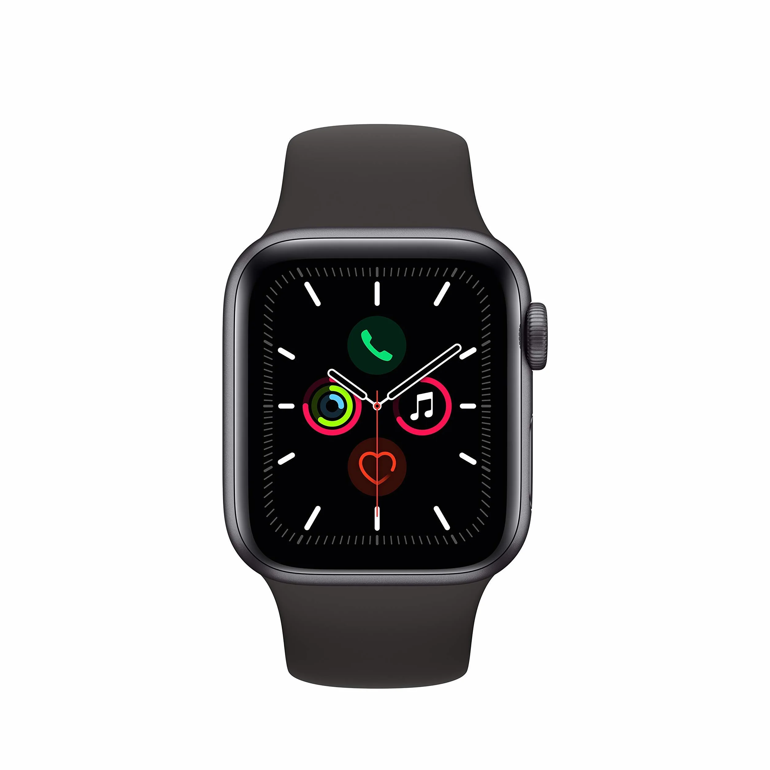 Apple Watch Series 5 40mm (GPS) - Cassa In Alluminio Color Grigio Siderale Con Nero Cinturino Sport (Ricondizionato)