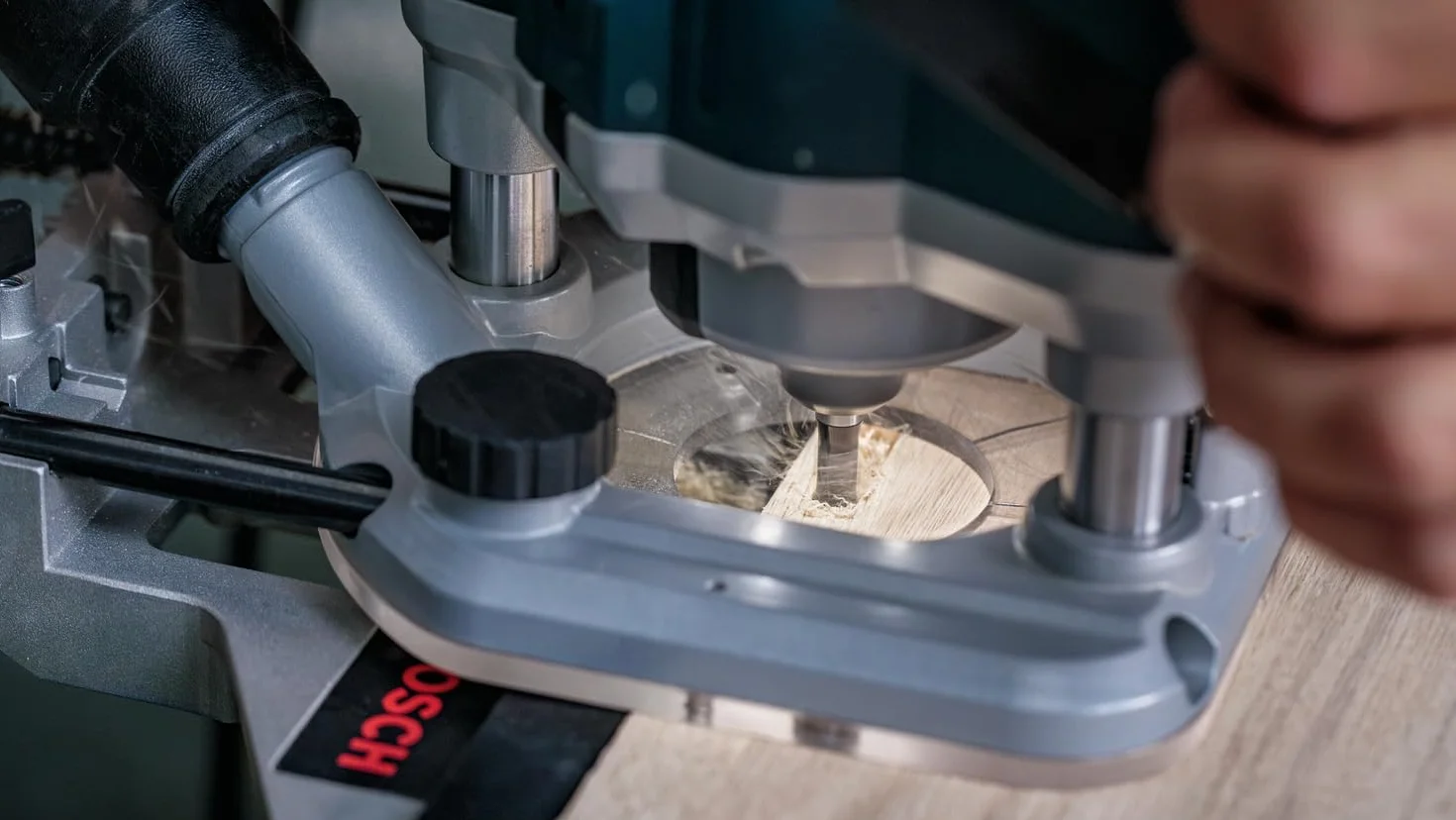 Bosch Professional 1x Frese per scanalature Standard for Wood (per Legno duro, Truciolare, Ø 3 mm, Accessorio Fresatrice portatile, Rifilatore)