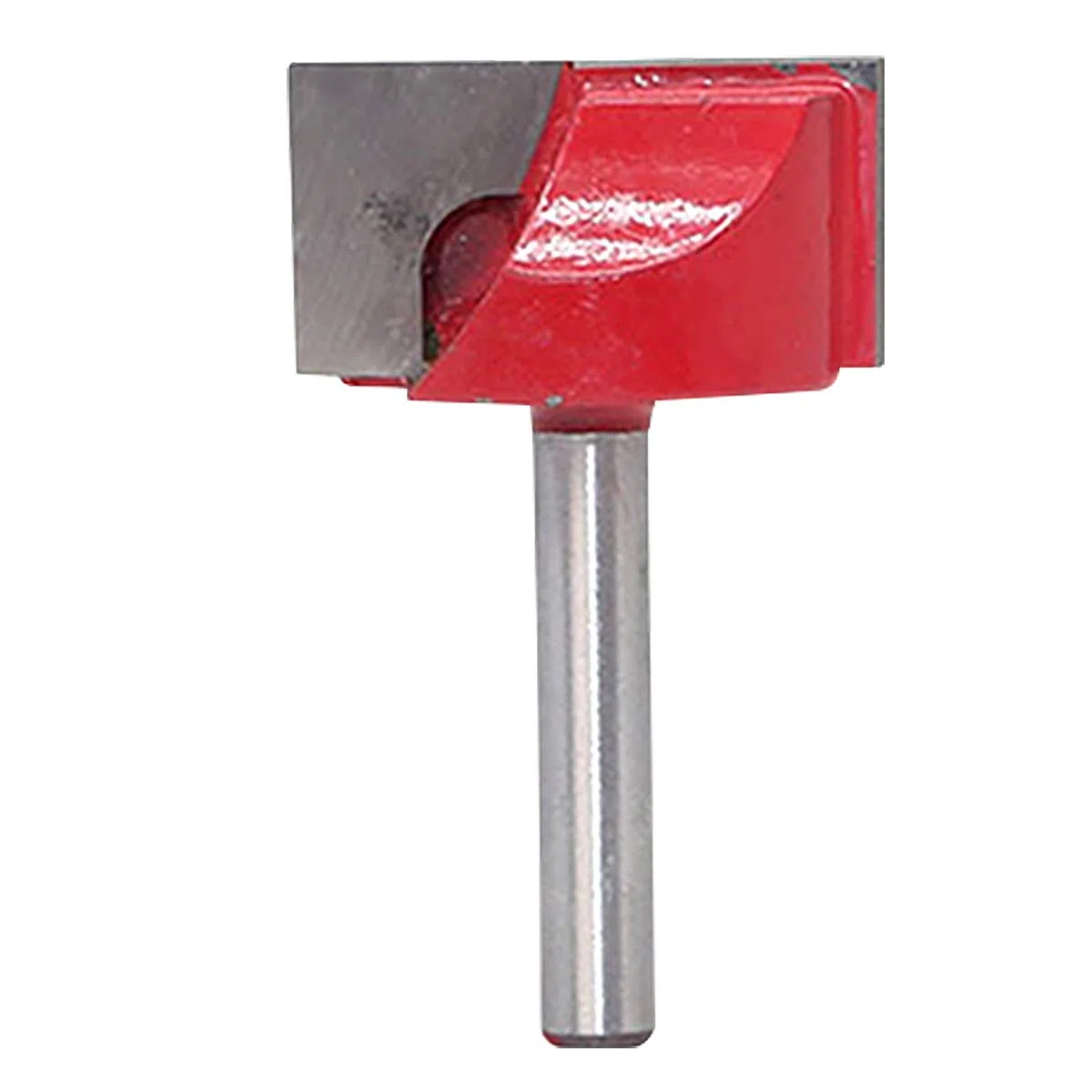 KATUR Punta Del Router Per La Pulizia Del Fondo Per La Piallatura Di Superfici, Punta In Metallo Duro Con Doppio Flauto Con Codolo Da 6 mm, Fresa Per Intaglio Del Legno (Larghezza 30 mm)