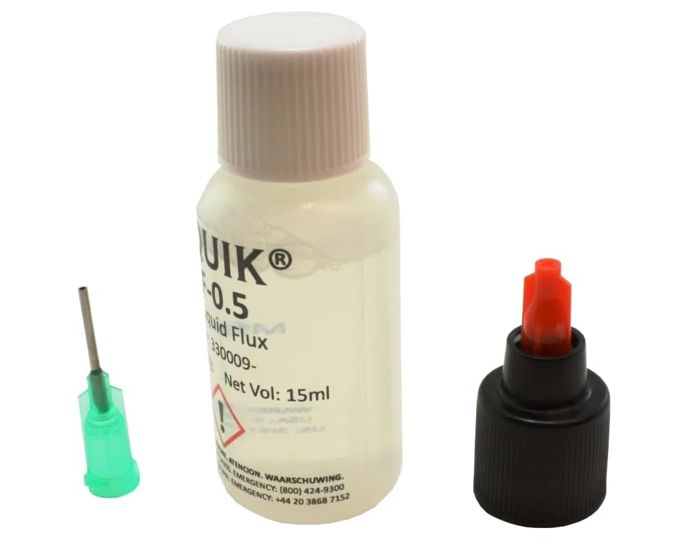 Chip Quik Liquid Flux No-Clean in 15ml Squeeze Bottle w/tip