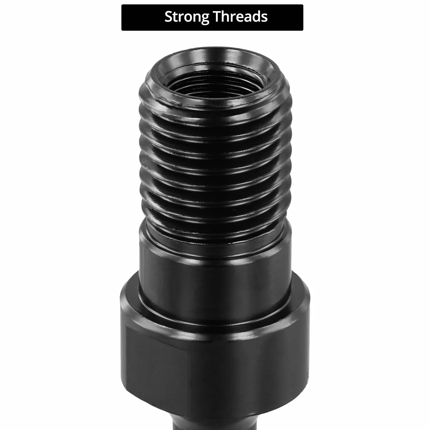 QWORK® Adattatore 1-1/4" UNC, Adattatore per Punta da Trapano, Compatibile con Max Plus