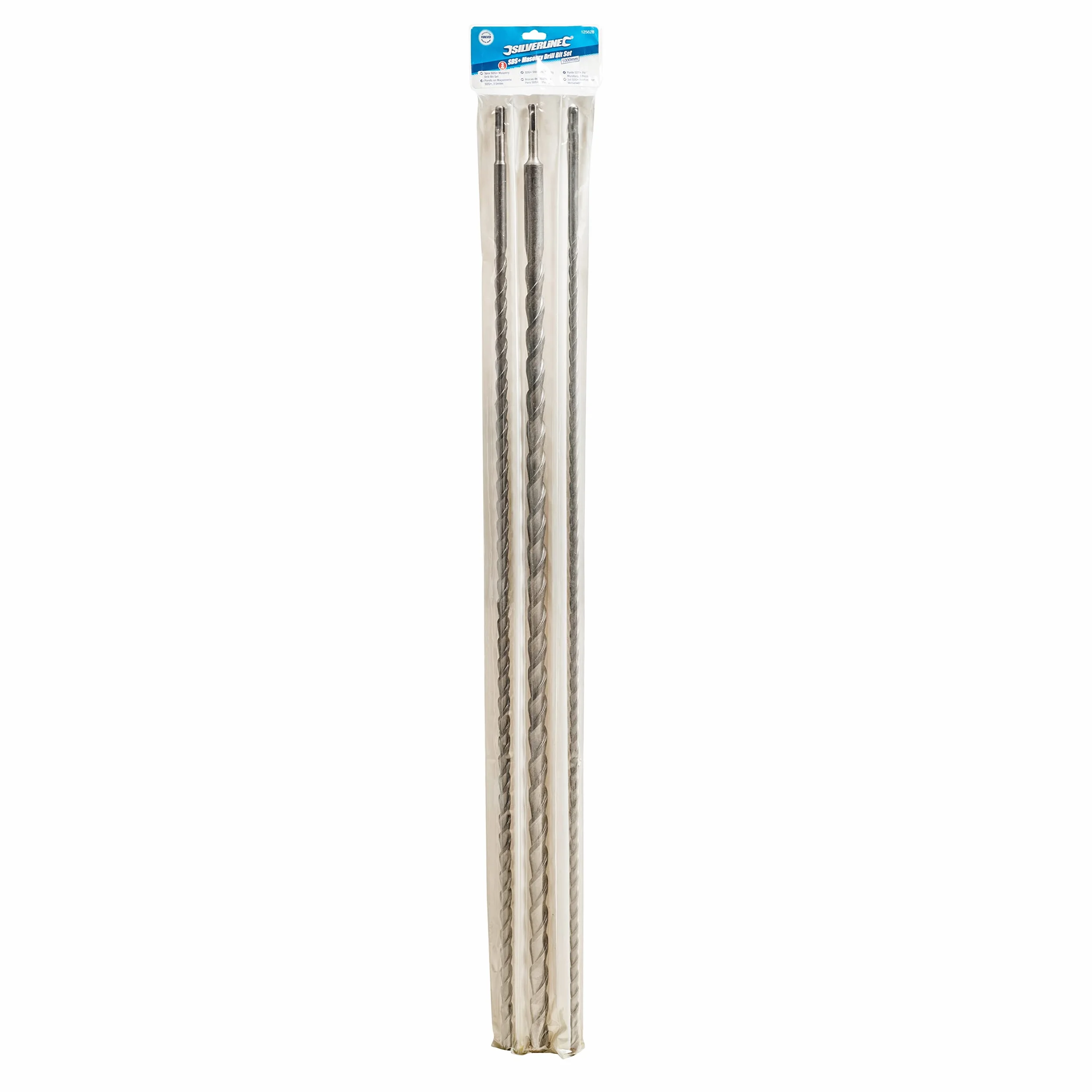 Silverline 125628 - Barramine SDS-Plus, 3 pezzi