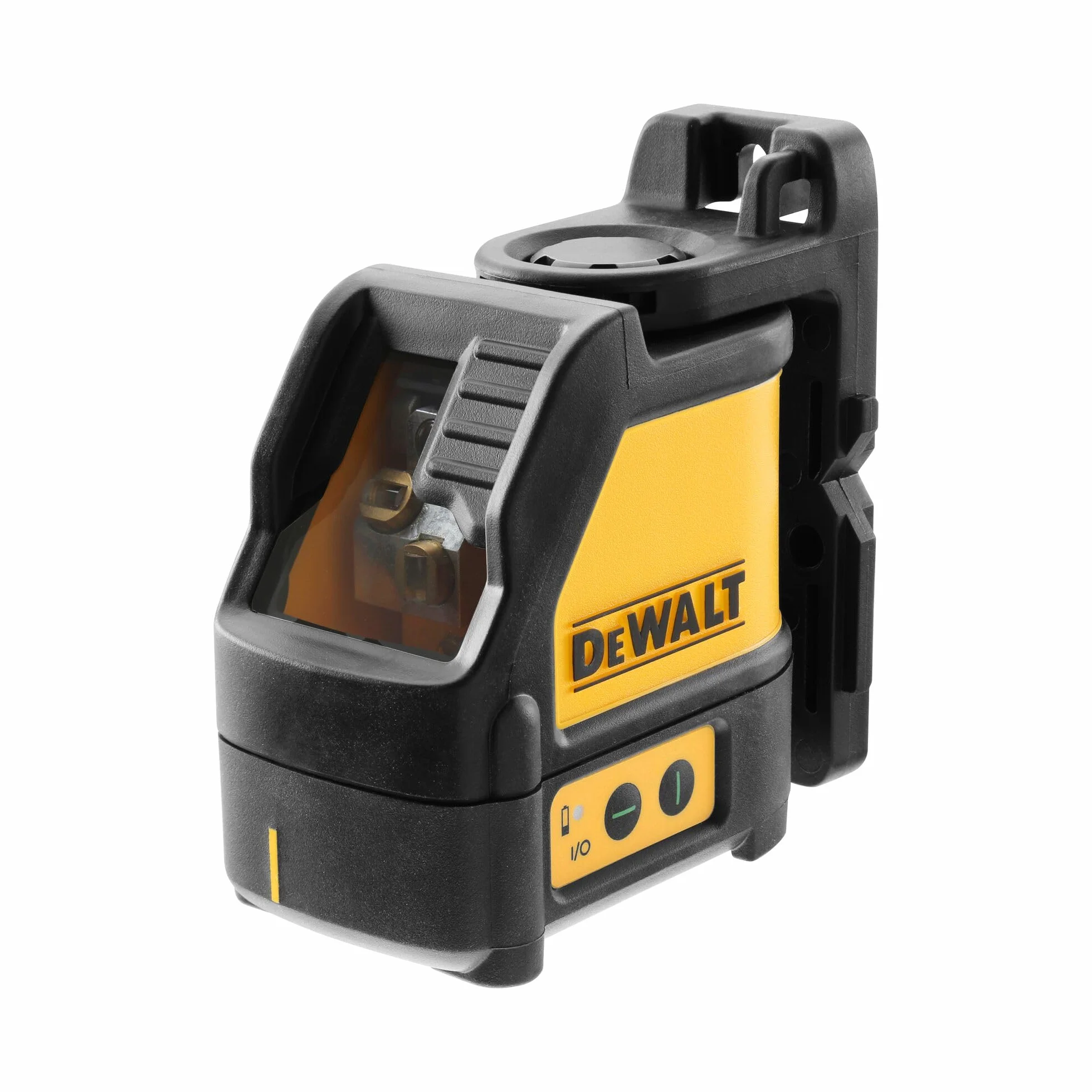 DEWALT DW088CG-XJ, Tracciatore laser con raggio verde, classe 2. 2 linee a croce orizzontale e verticale. Precisione +/- 3mm a 10 metri. Raggio di utilizzo 30 metri. 3 x alcaline tipo AA