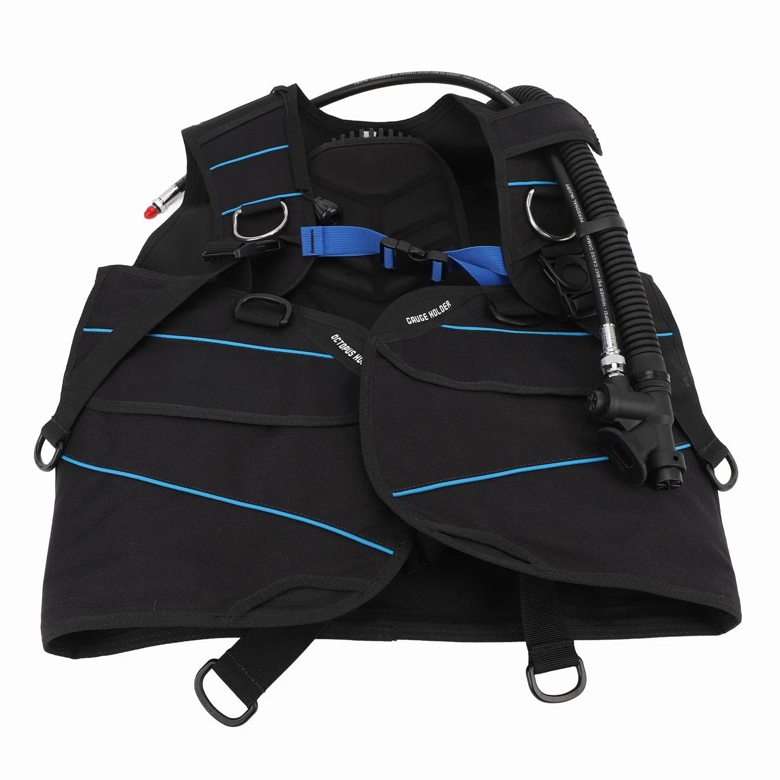 VGEBY GAV per Immersioni Subacquee, Giubbotto Sub Regolabile BCD Dispositivo Compensatore di Galleggiamento per Immersioni