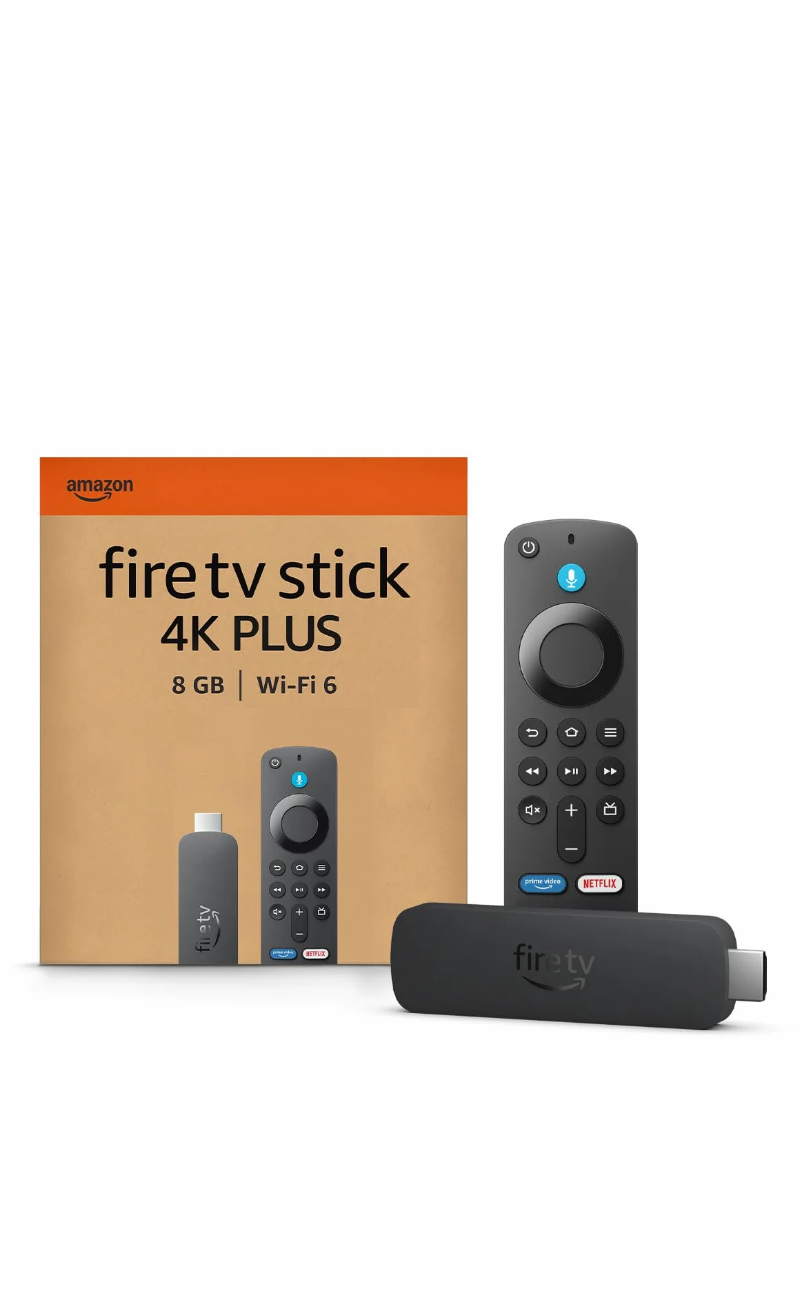Fire TV Stick 4K Plus di Amazon, dispositivo per lo streaming con supporto per Wi-Fi 6, Dolby Vision/Atmos e HDR10+, trova serie TV più velocemente con Alexa+