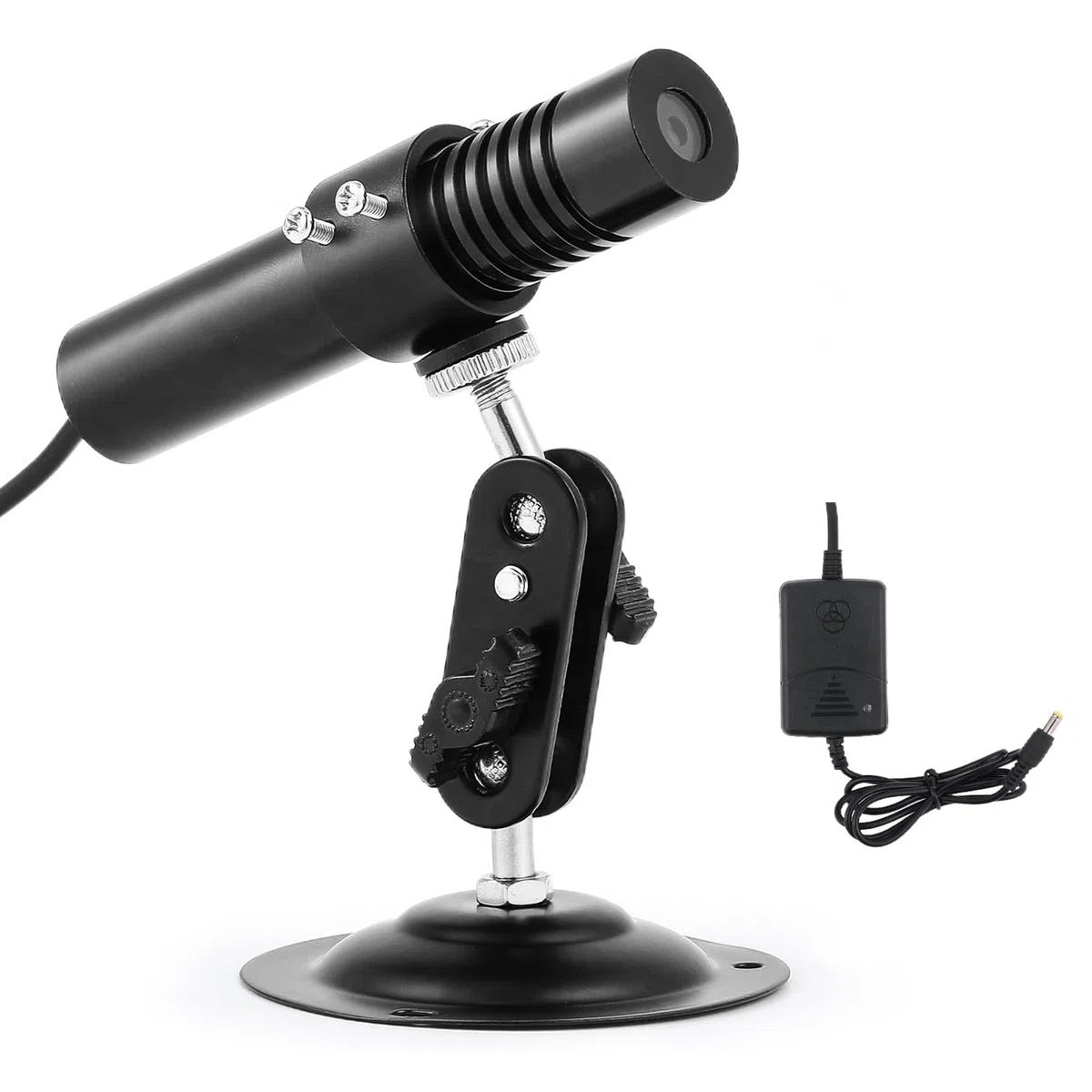 CGOLDENWALL Luce di Posizionamento Laser 635nm, Linea Retta, con Staffa Universale, Gamma di Lavoro 8-10m, per Il Posizionamento nella Lavorazione del Legno/Tessuto/Pietra